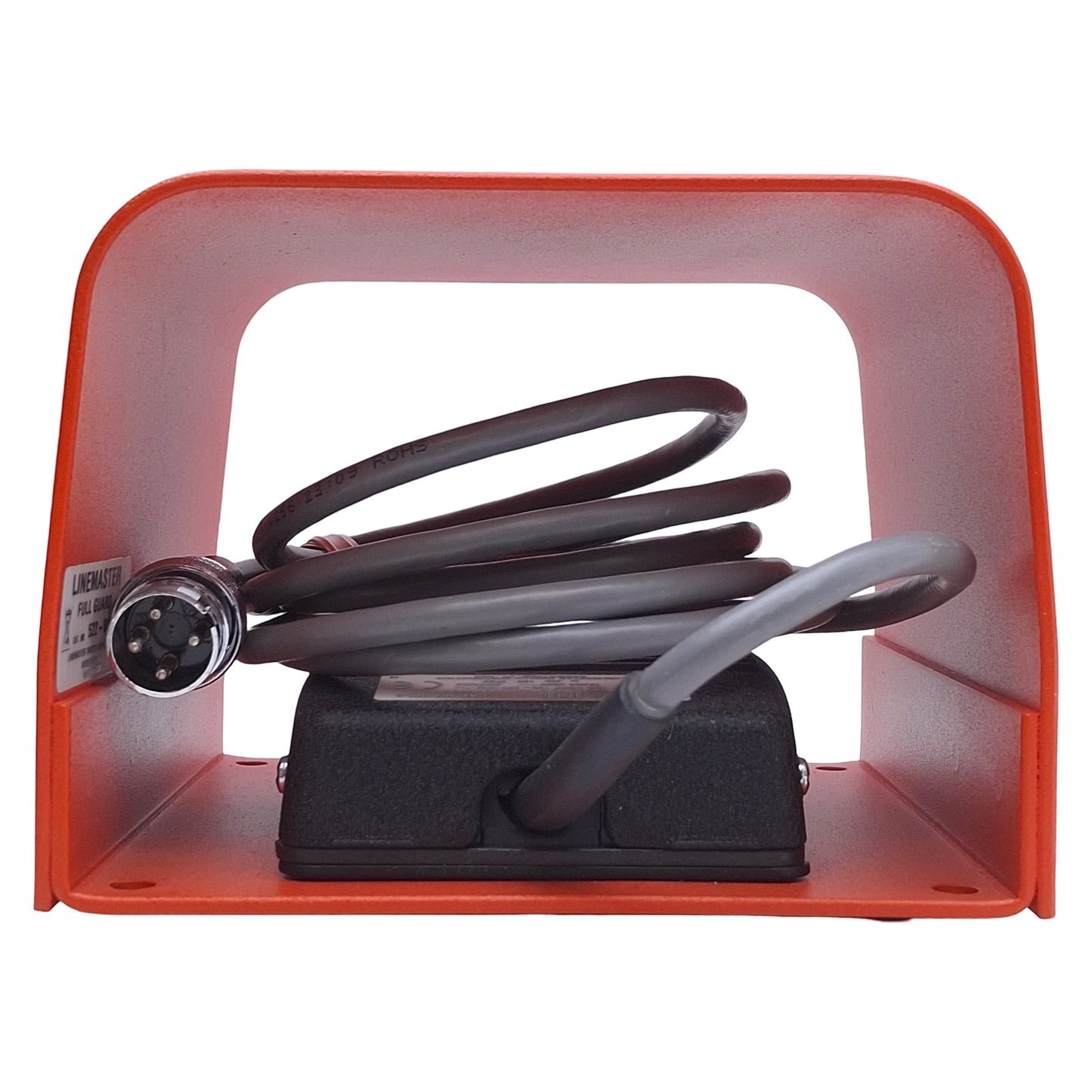 New – Open box Unitek Miyachi 10-240-02 FS2L Two-Stage Foot Switch w/Guard, SPDT, 6ft Cable