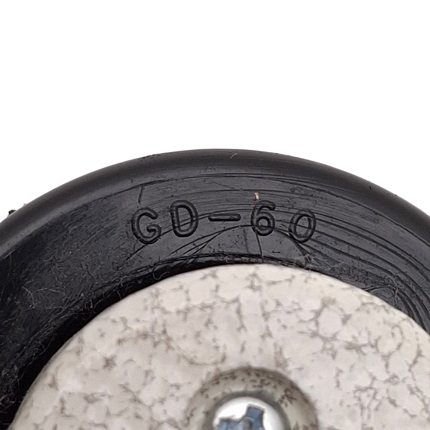 Used Lot of 4 Foot Master GD-60-PUS-F-NYN Leveling Caster, 95mm x 64mm Plate, 560kg