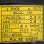 Used Fanuc A06B-0367-B355#0002 4-0F Servo Motor, 6-Pole, 3Ø 114VAC 0.8A, 4000rpm