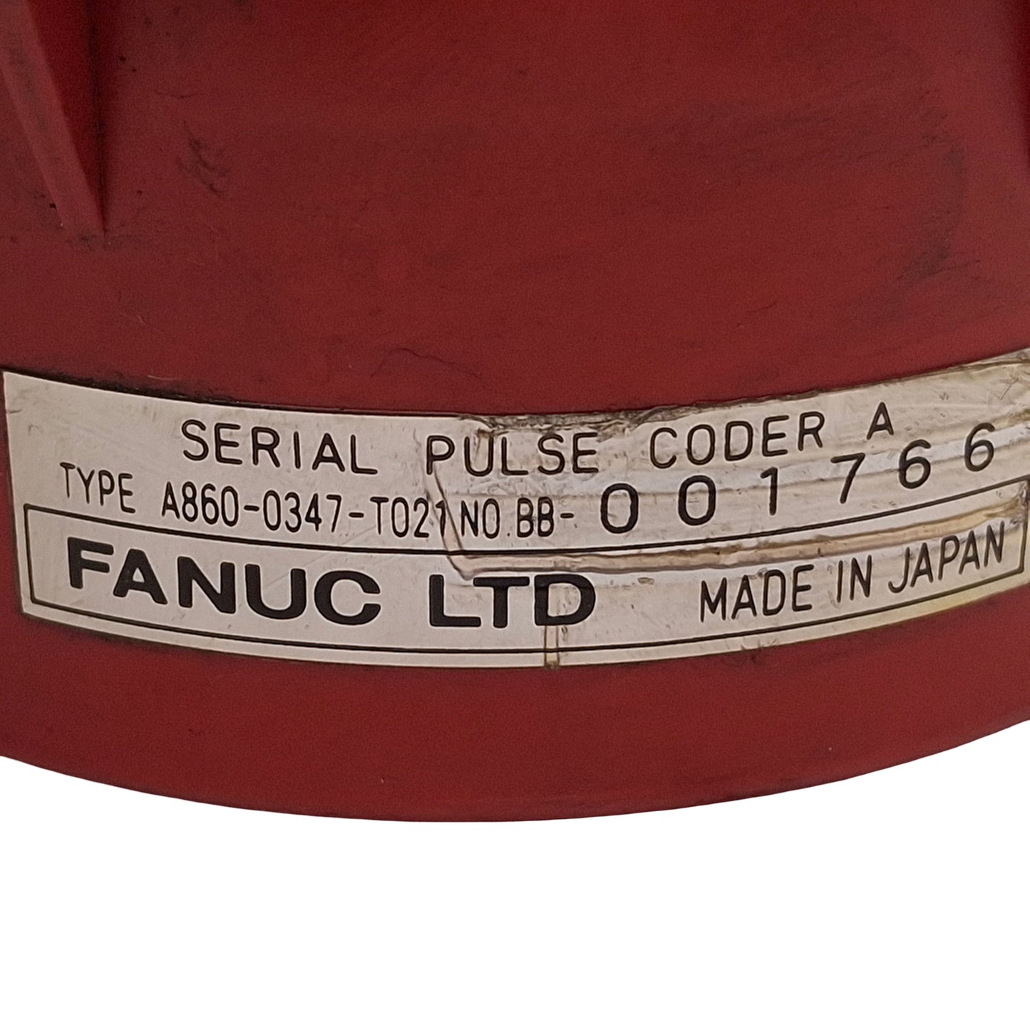 Used Fanuc A06B-0367-B355#0002 4-0F Servo Motor, 6-Pole, 3Ø 114VAC 0.8A, 4000rpm