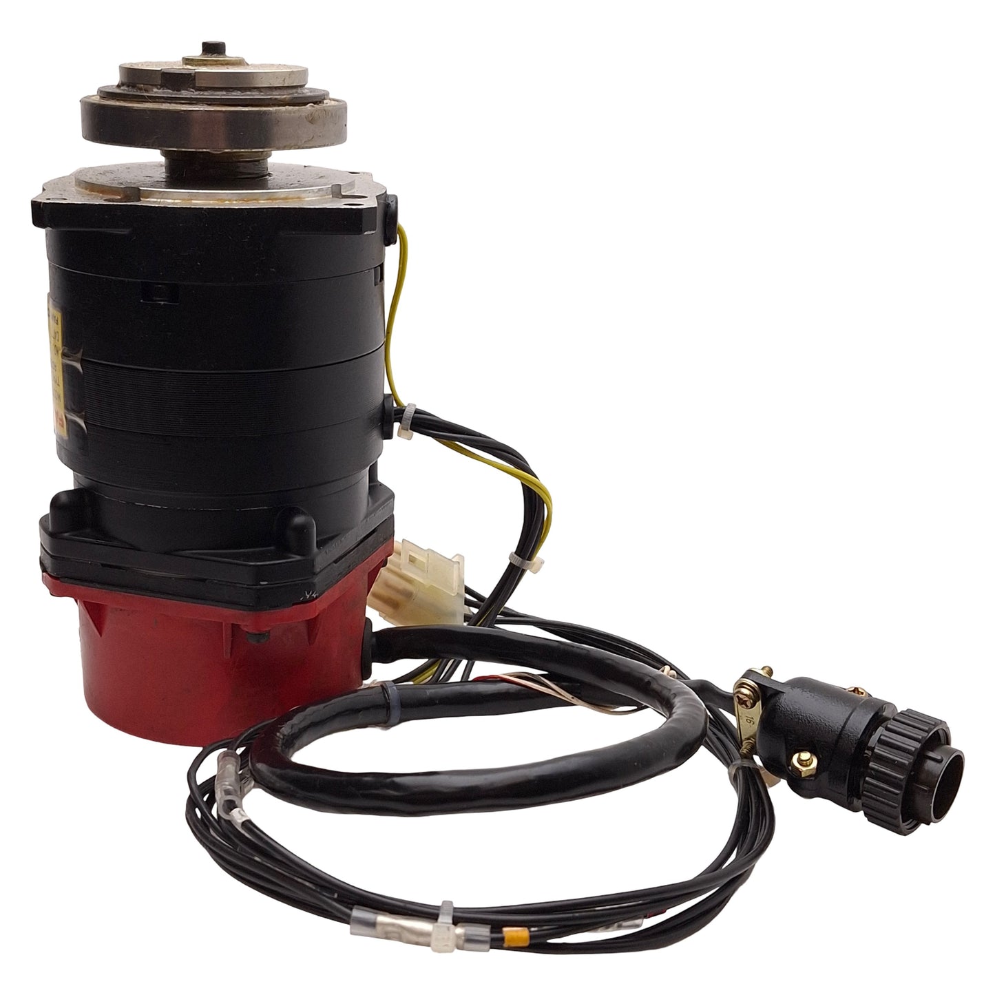 Used Fanuc A06B-0367-B355#0002 4-0F Servo Motor, 6-Pole, 3Ø 114VAC 0.8A, 4000rpm