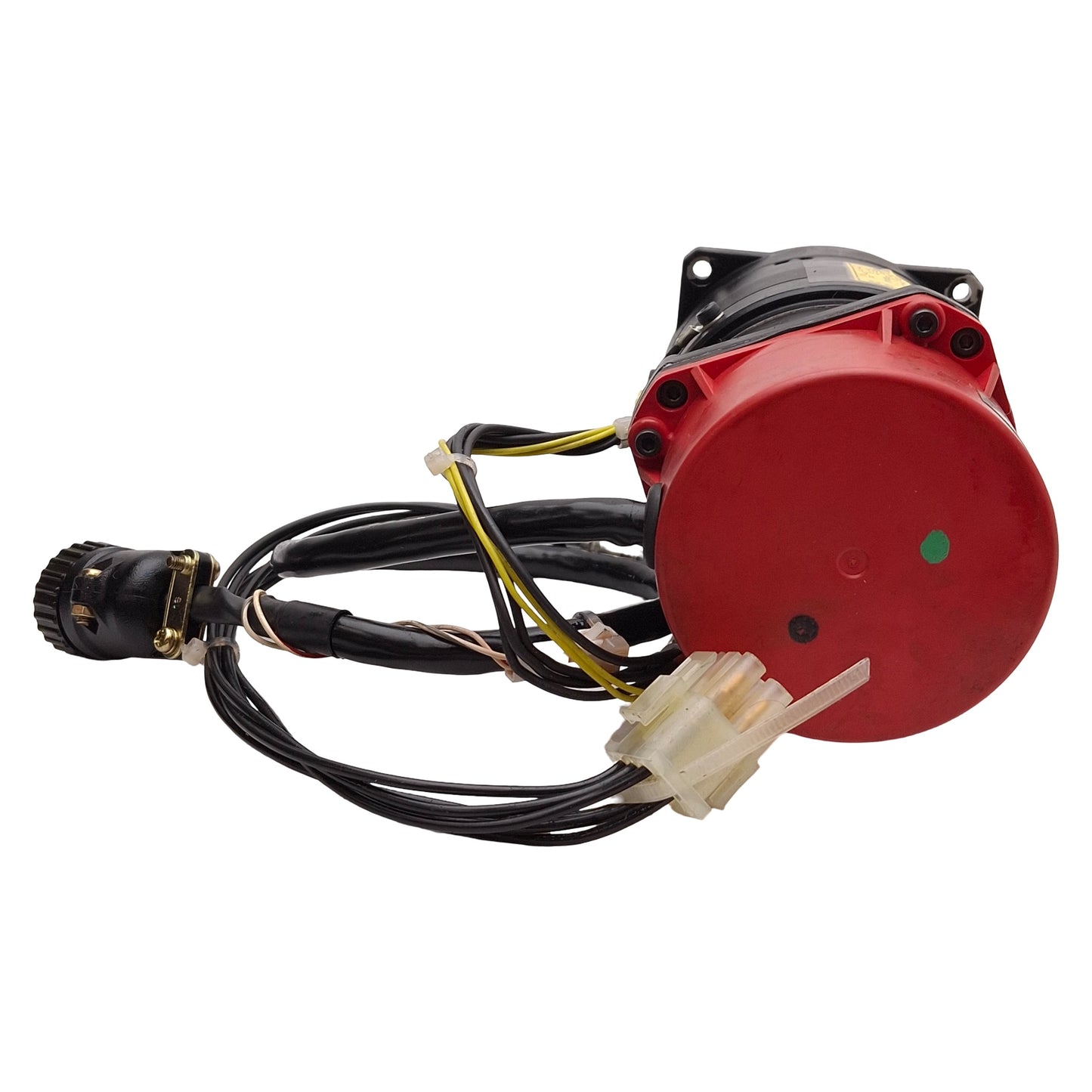 Used Fanuc A06B-0367-B355#0002 4-0F Servo Motor, 6-Pole, 3Ø 114VAC 0.8A, 4000rpm