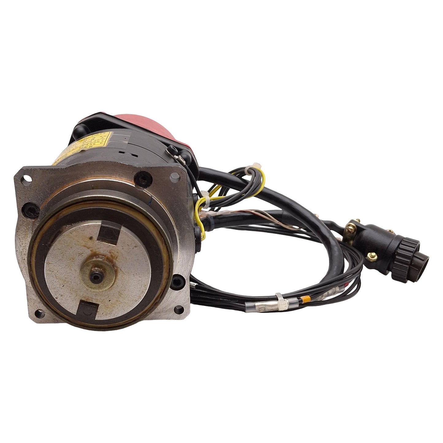 Used Fanuc A06B-0367-B355#0002 4-0F Servo Motor, 6-Pole, 3Ø 114VAC 0.8A, 4000rpm
