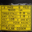 Used Fanuc A06B-0369-B355#0002 3-0F Servo Motor, 6-Pole, 3Ø 105VAC 1.8A, 5000rpm