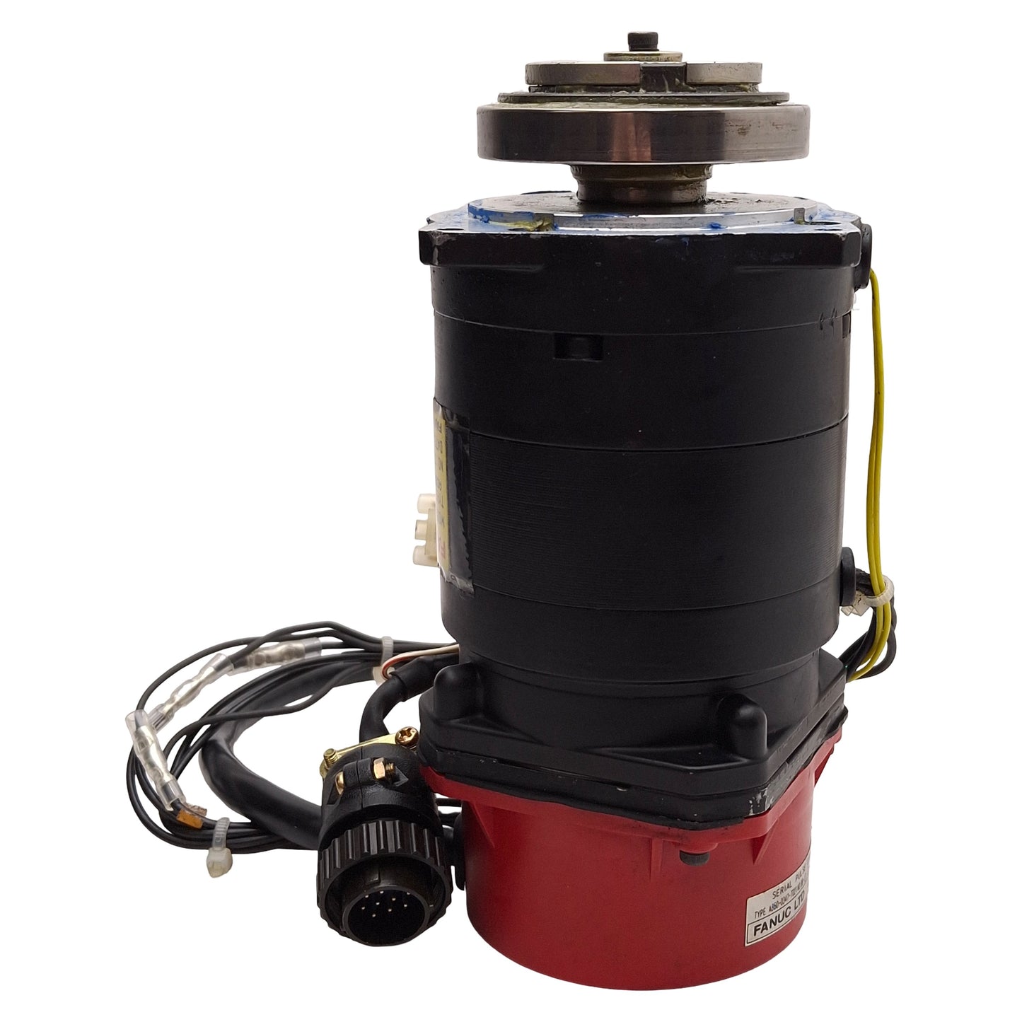 Used Fanuc A06B-0369-B355#0002 3-0F Servo Motor, 6-Pole, 3Ø 105VAC 1.8A, 5000rpm