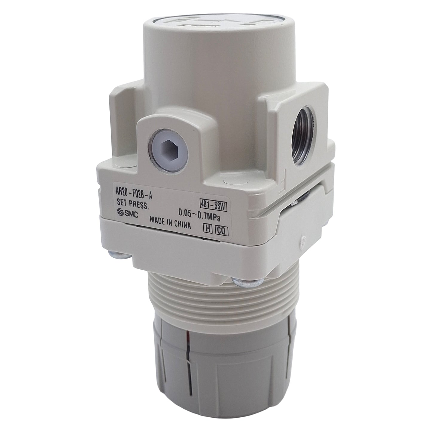 New SMC AR20-F02B-A Pneumatic Modular Regulator, G1/4, 0.05-0.7MPa Set, 1.0MPa Max