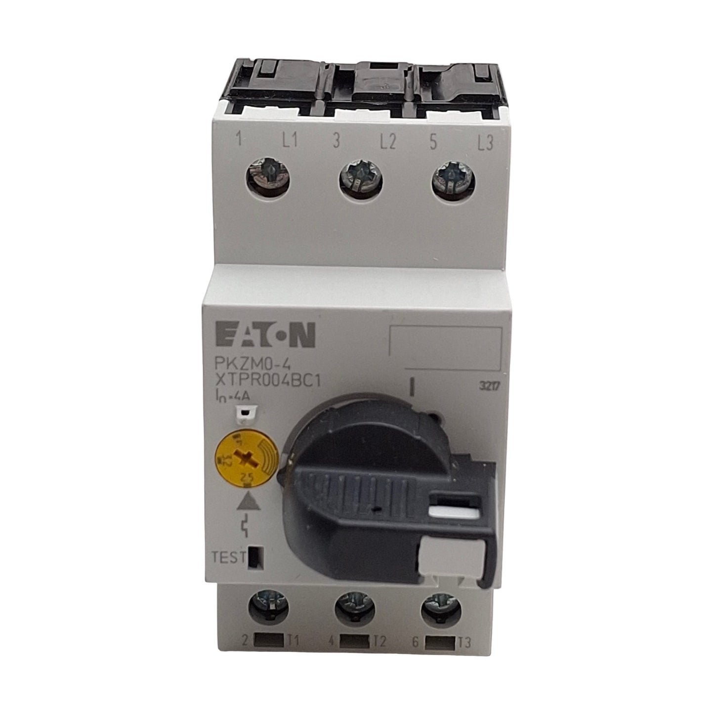 New Eaton PKZM0-4/AK XTPR004BC1 Motor Protective Circuit Breaker, 3-Pole, 2.5-4A