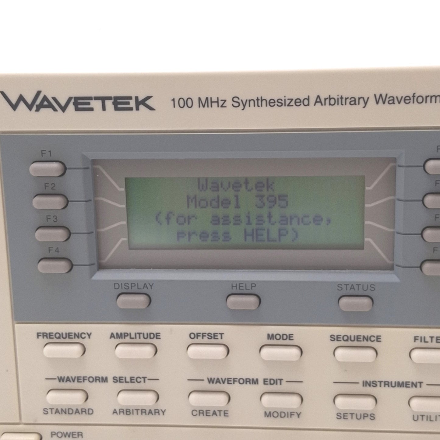 Used Wavetek 395 Synthesized Arbitrary Waveform Generator, 100MHz, 100MS/s, 12-bit