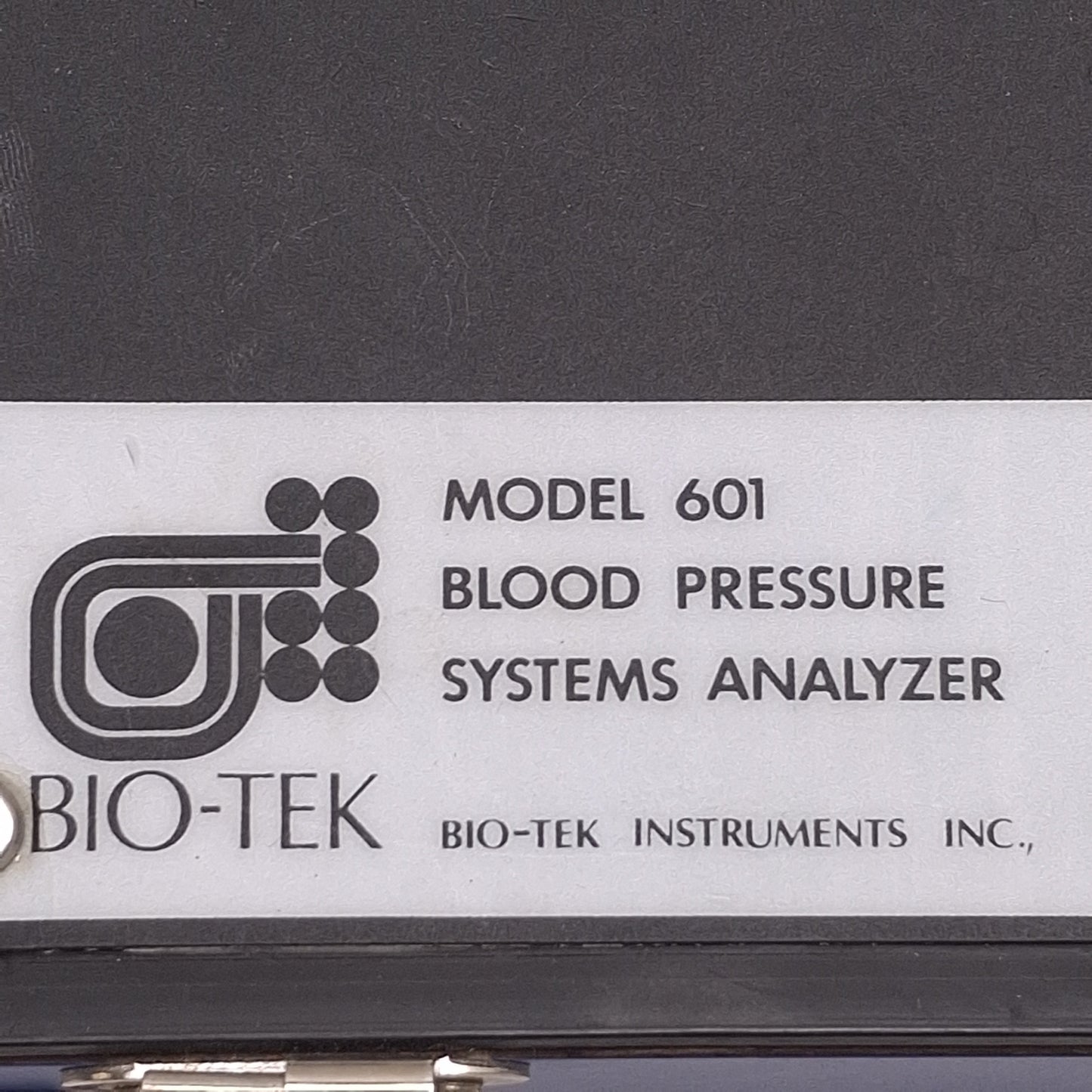 Used Bio-tek 601 Blood Pressure Systems Analyzer, 2x BNC Connector, 125VAC