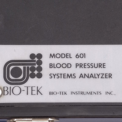 Used Bio-tek 601 Blood Pressure Systems Analyzer, 2x BNC Connector, 125VAC