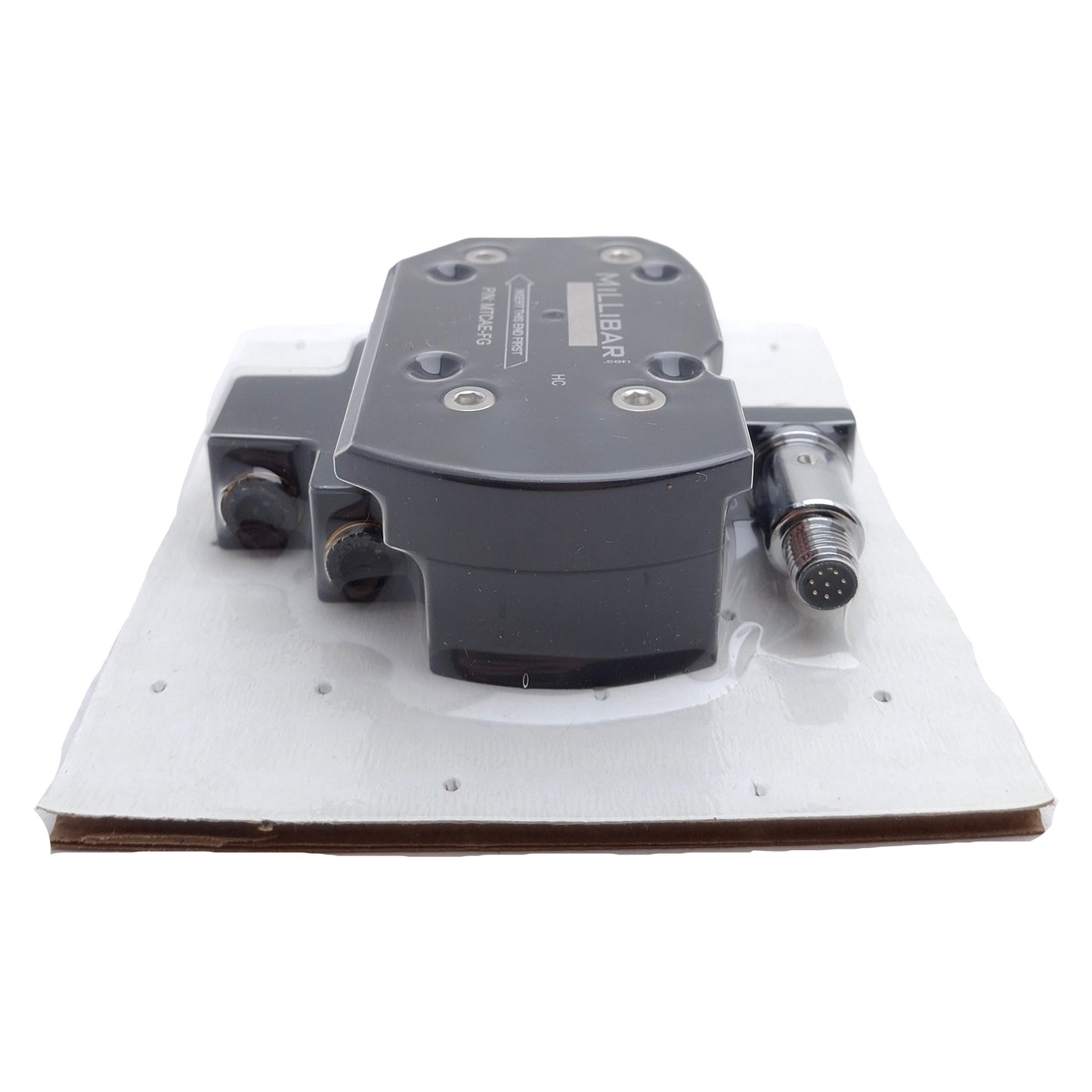 New Millibar Robotics MTCAE-FG Tool Plate, M4 SCHS, 8-Pin M8 Male, ø6mm Tube