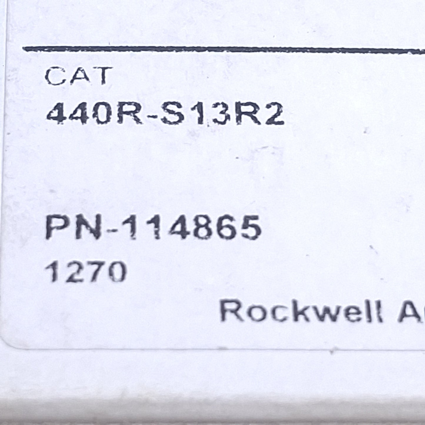 New Allen Bradley 440R-S13R2 Guardmaster CI Safety Relay 250VAC 1.5A, 3NO-1NC, 24VDC