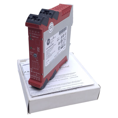 New Allen Bradley 440R-S13R2 Guardmaster CI Safety Relay 250VAC 1.5A, 3NO-1NC, 24VDC