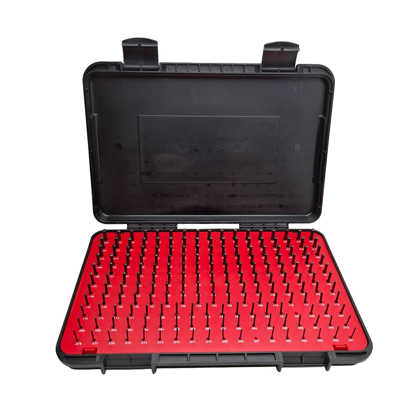 Used Vermont Gauge 901200400 ZZ NoGo Pin Gauge Set .0610-.2500in Black, *No 0.100in*