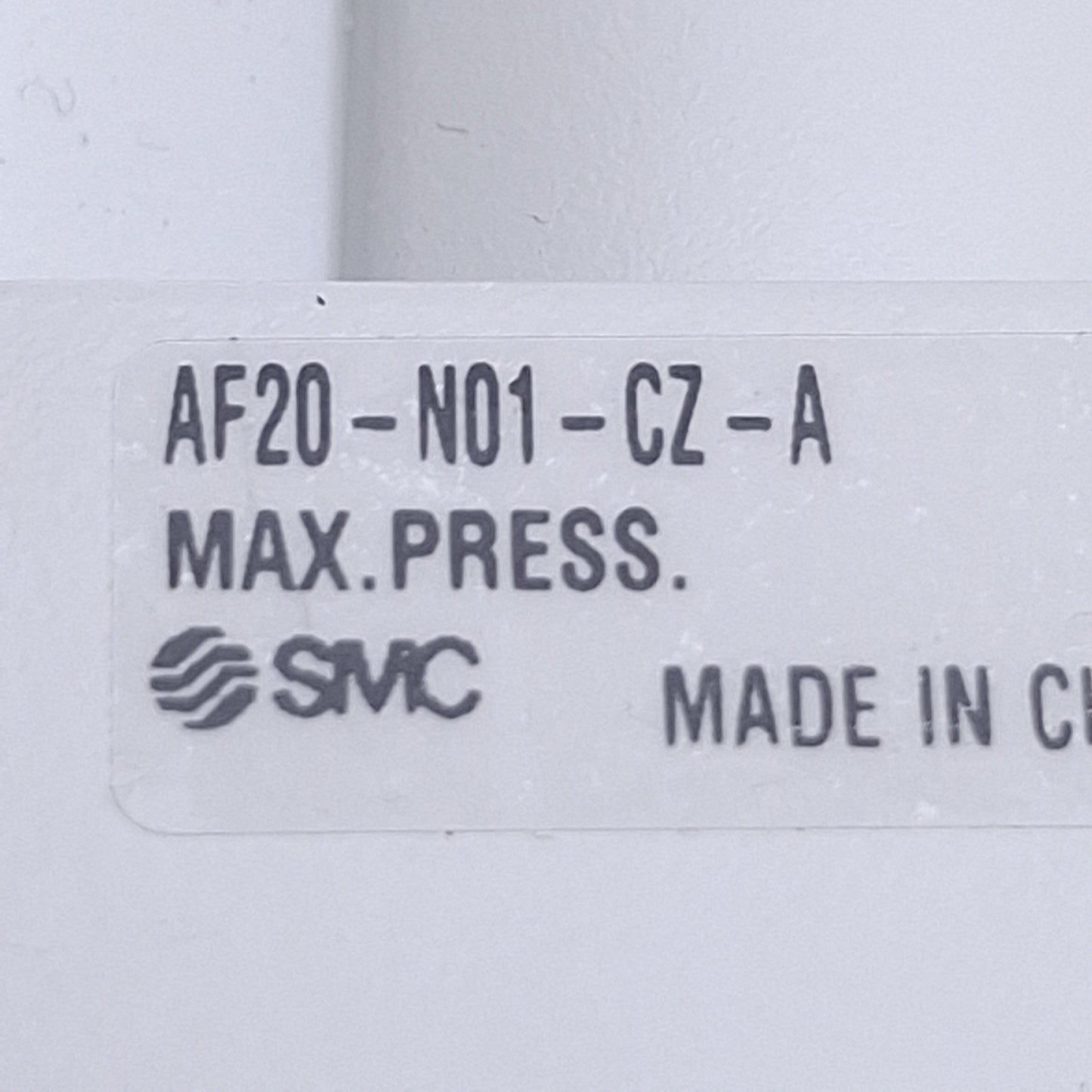 Used Lot of 2 SMC AF20-N01-CZ-A Pneumatic Filter, 1/8in NPT, 150psi Max, 5µm