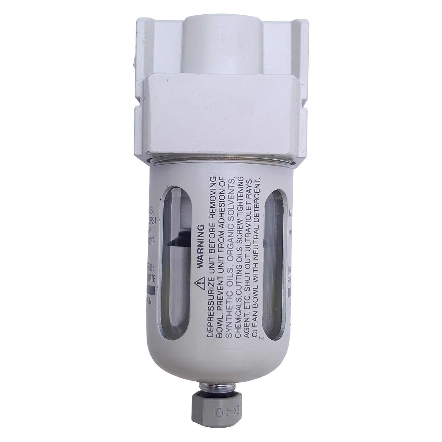 Used Lot of 2 SMC AF20-N01-CZ-A Pneumatic Filter, 1/8in NPT, 150psi Max, 5µm