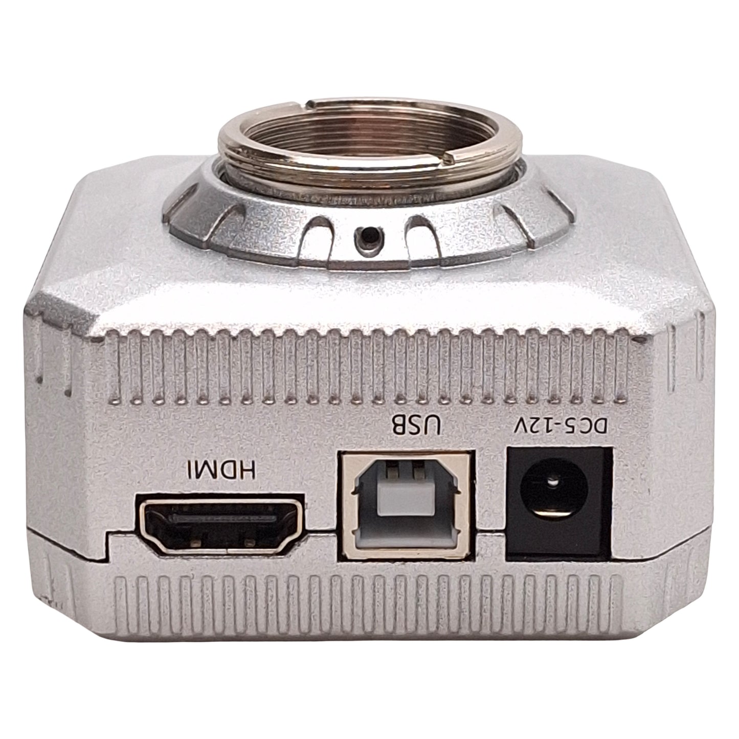 Used RADHAX Digital Microscope Camera w/ 100X Lens, 30MP, 1080P, HDMI, USB-B, 5-12VDC