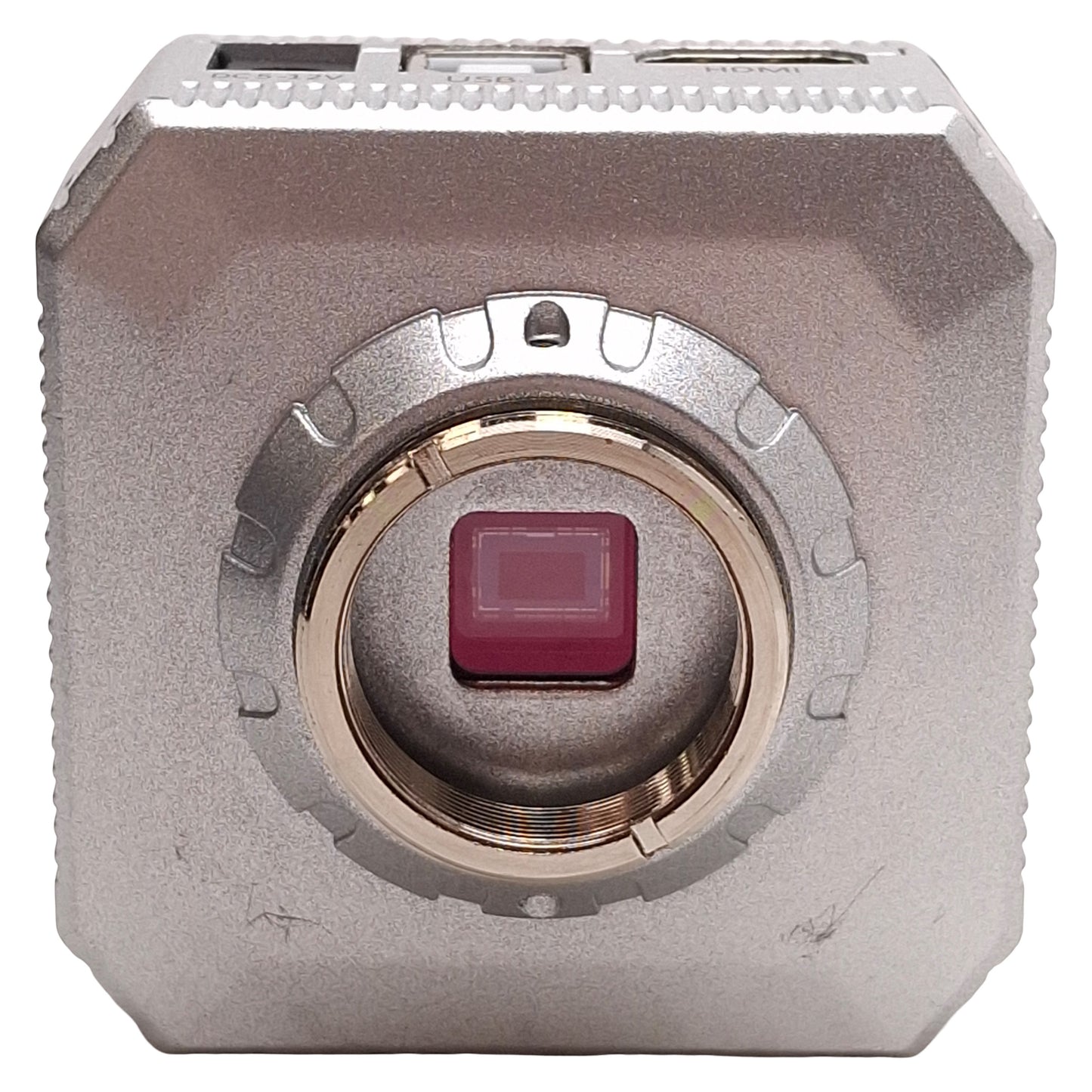 Used RADHAX Digital Microscope Camera w/ 100X Lens, 30MP, 1080P, HDMI, USB-B, 5-12VDC