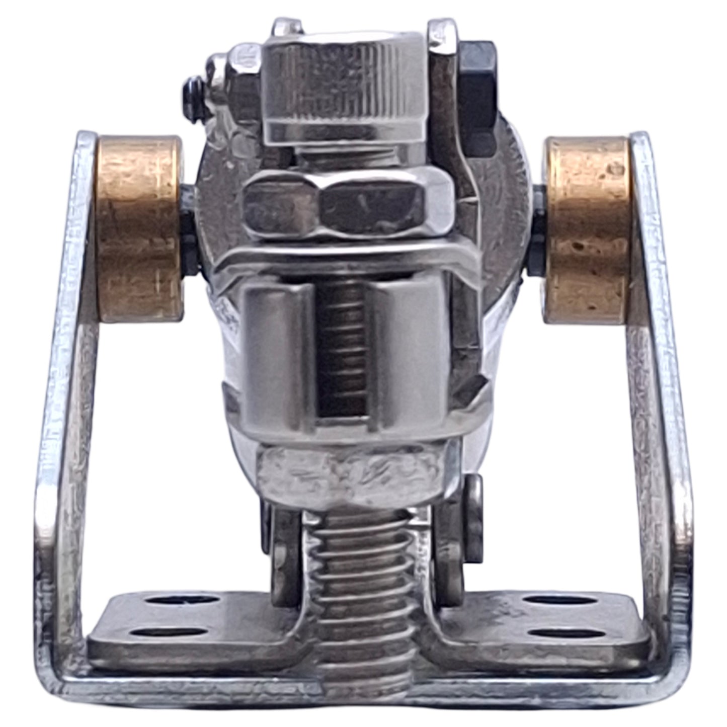 Used Destaco 812-U Pneumatic Mini Hold-Down Clamp 1.02in Arm, 0.75in Bore, 136lbf