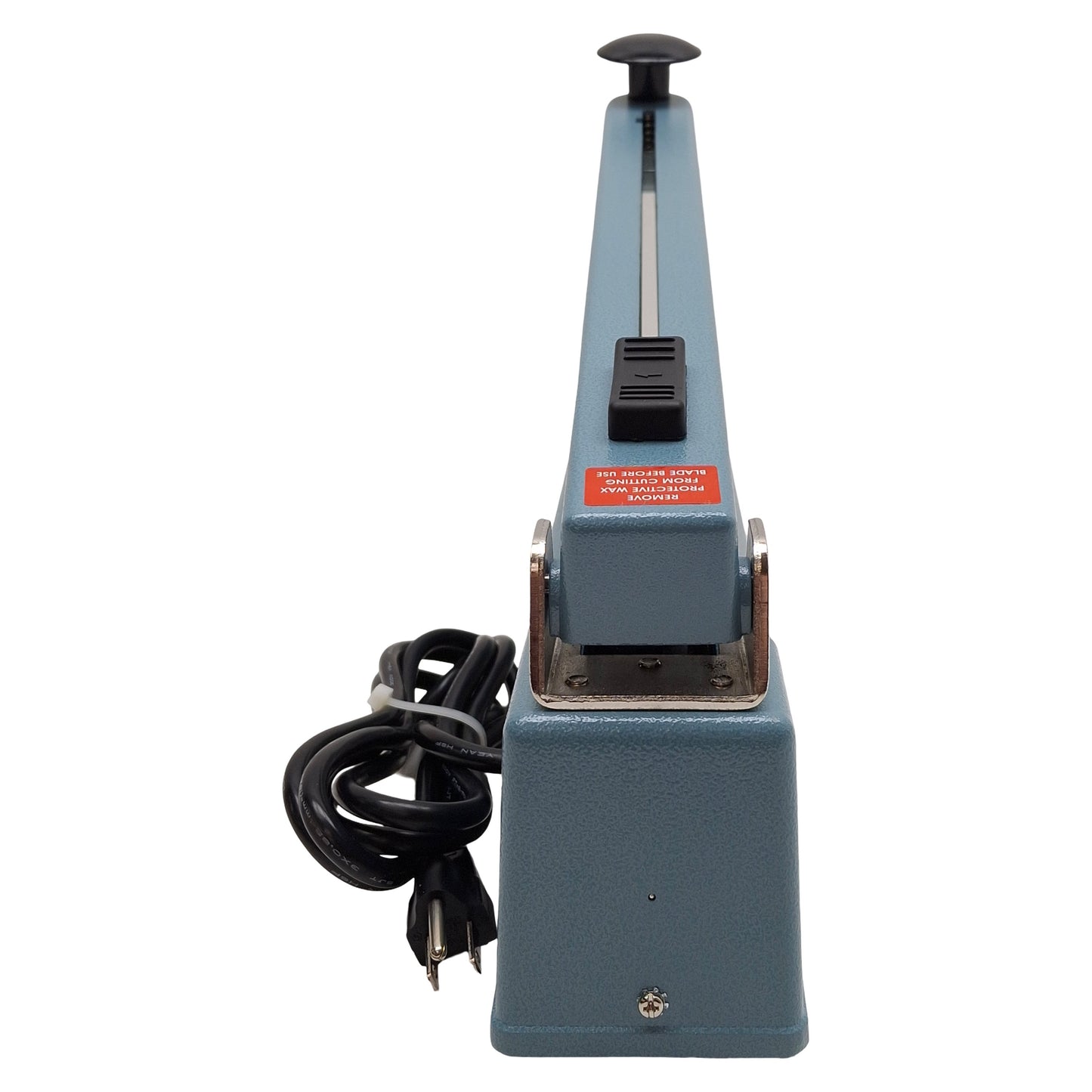 Used ULINE H-293 Tabletop Impulse Sealer w/ Cutter, 12in x 1/16in Seal, 8mil, 120VAC