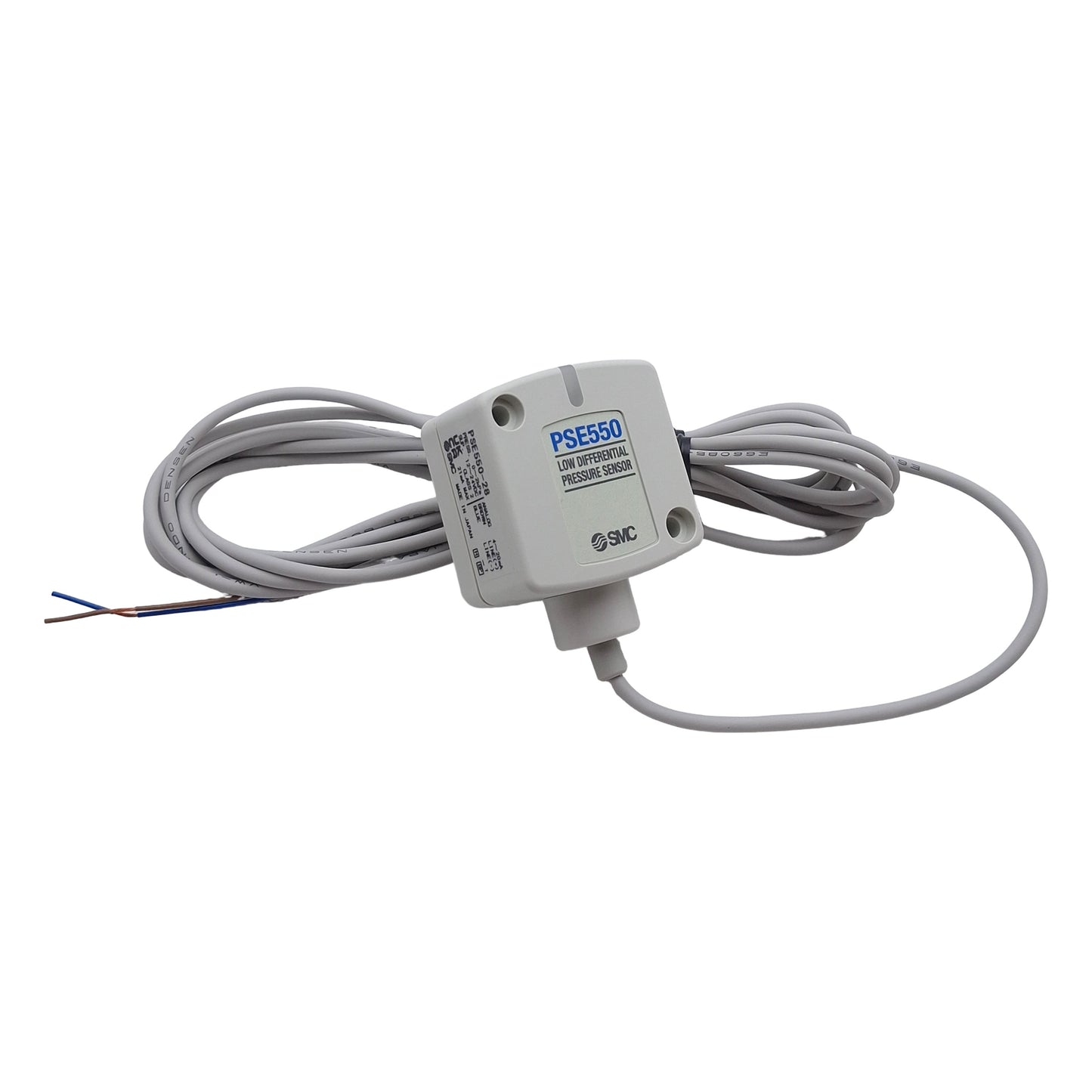New – Open box SMC PSE550-28 Low Differential Pressure Switch, 0 to 2kPa, 12-24VDC, ø4.8mm