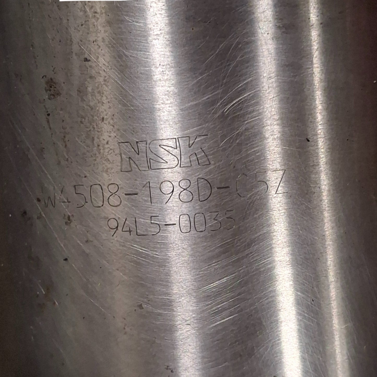 Used NSK Makino W4508-198D-C5Z Precision Ground Ballscrew For A55/V33 *Out Of Spec*