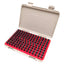 Used Vermont Gage 901200700 Black Oxide-Coated Pin Gauge Set, 0.626in to 0.75in