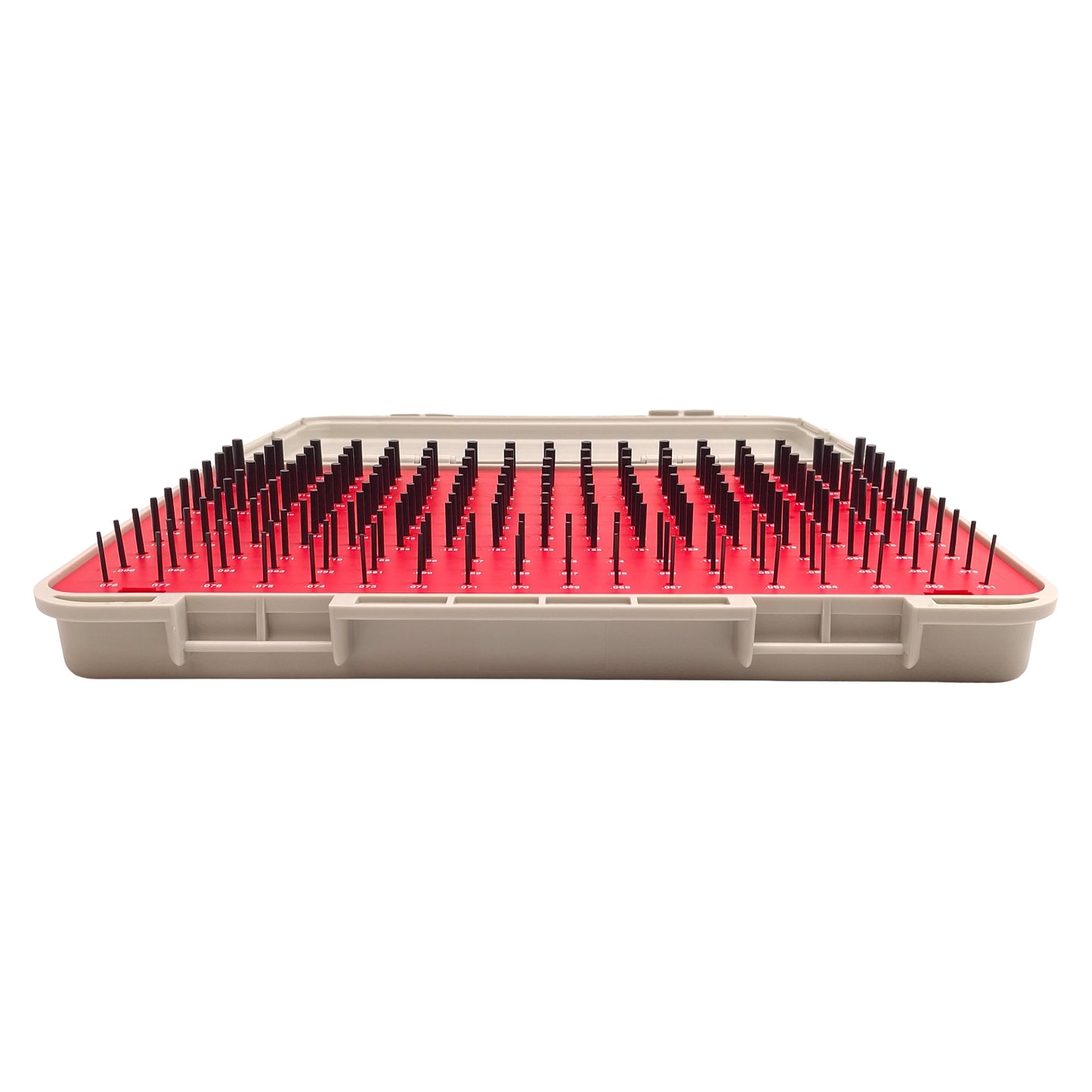 Used Vermont Gage 901100400 Black Oxide-Coated Pin Gauge Set, 0.0610in to 0.25in