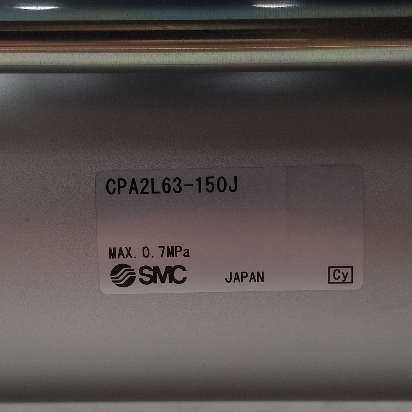 New SMC CPA2L63-150J Cylinder with Positioner, ø63mm Bore, 150mm Stroke, 0.7MPa