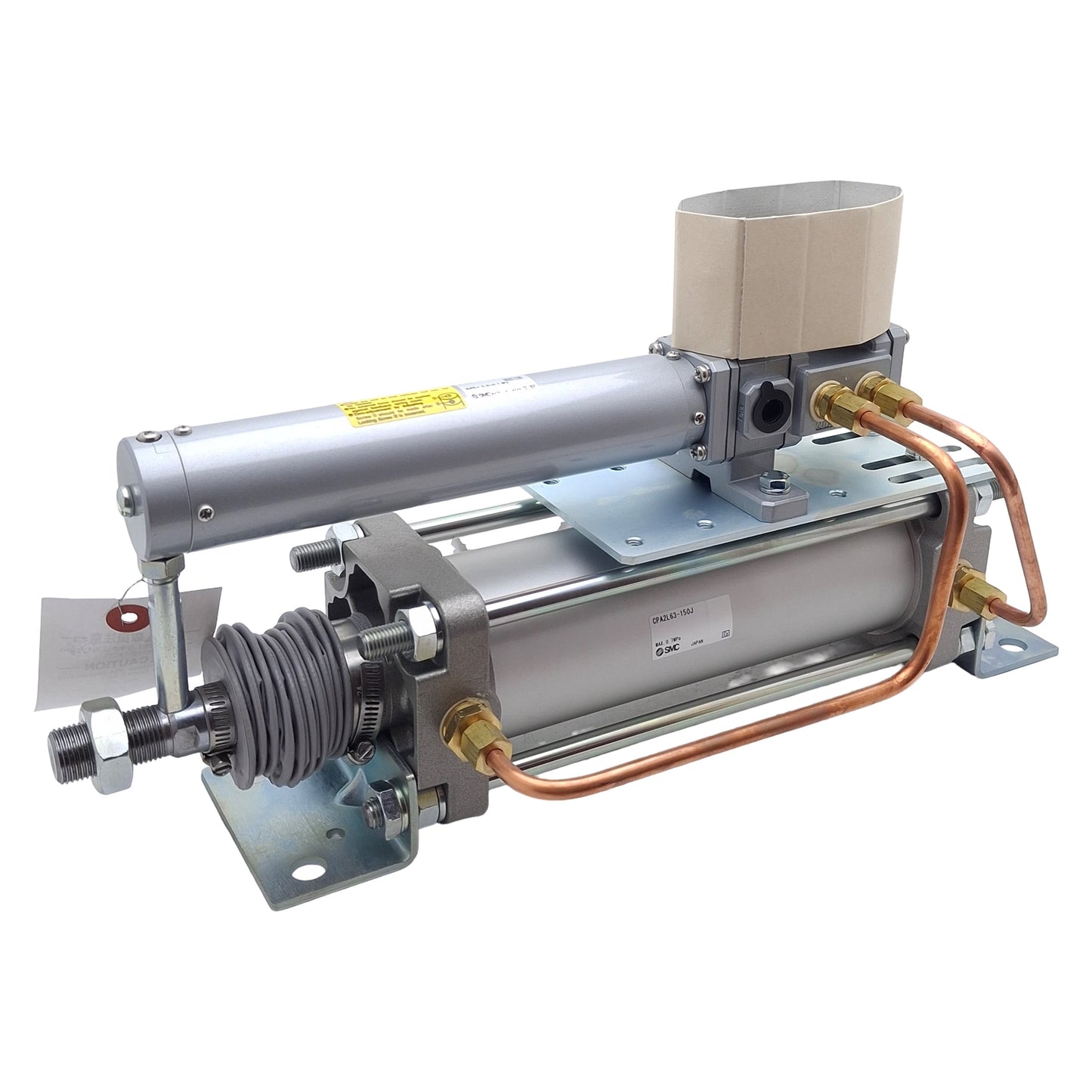 New SMC CPA2L63-150J Cylinder with Positioner, ø63mm Bore, 150mm Stroke, 0.7MPa