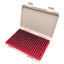 Used Vermont Gage 901200500 Black Oxide-Coated Pin Gauge Set, 0.251in to 0.5in