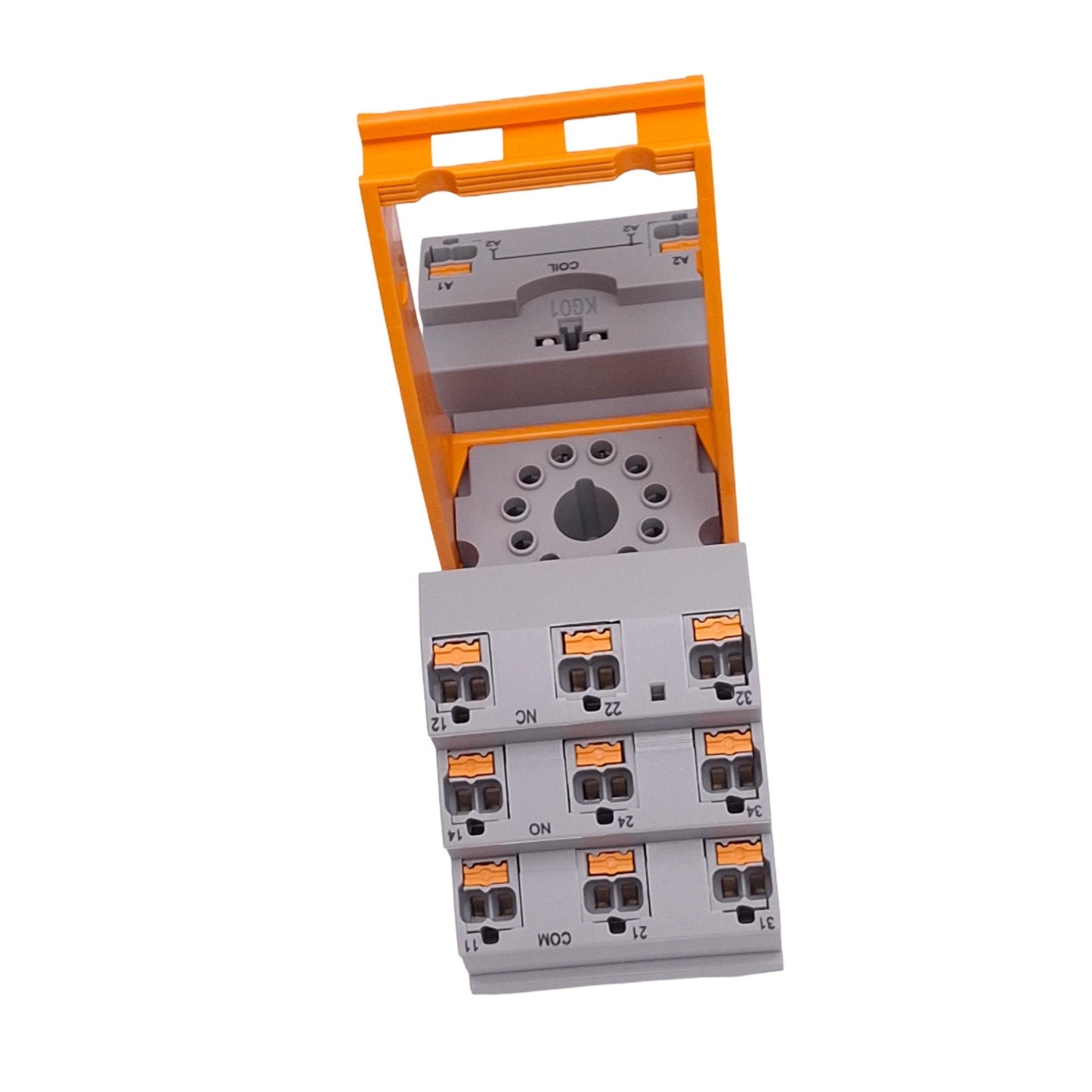 New – Open box Phoenix Contact 2900938 RIF-3-BPT/3X21 Relay Base, 11-Pin Octal, DIN Rail