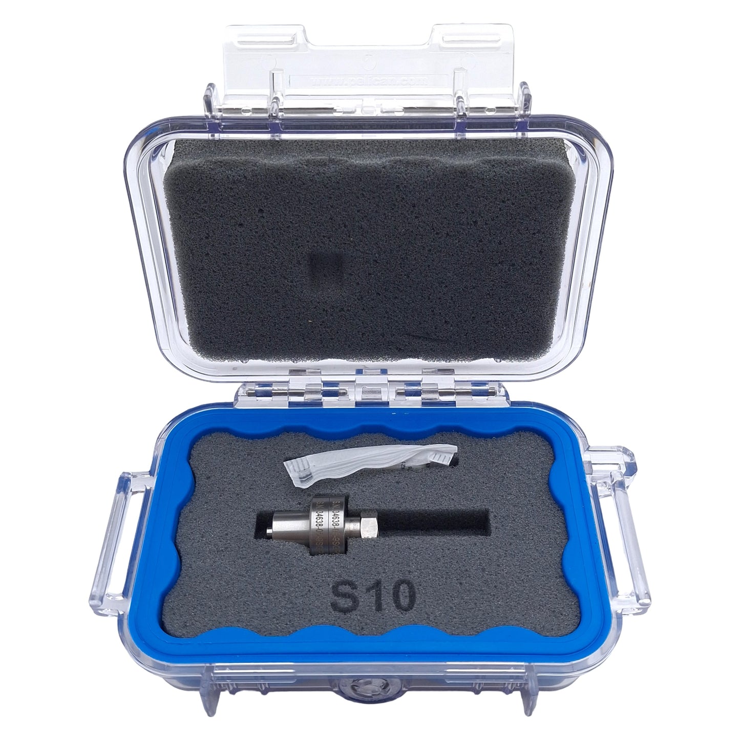 Used Enersol S10 Male Reference Connector, Female Luer Leak Testing Assembly/Screwing