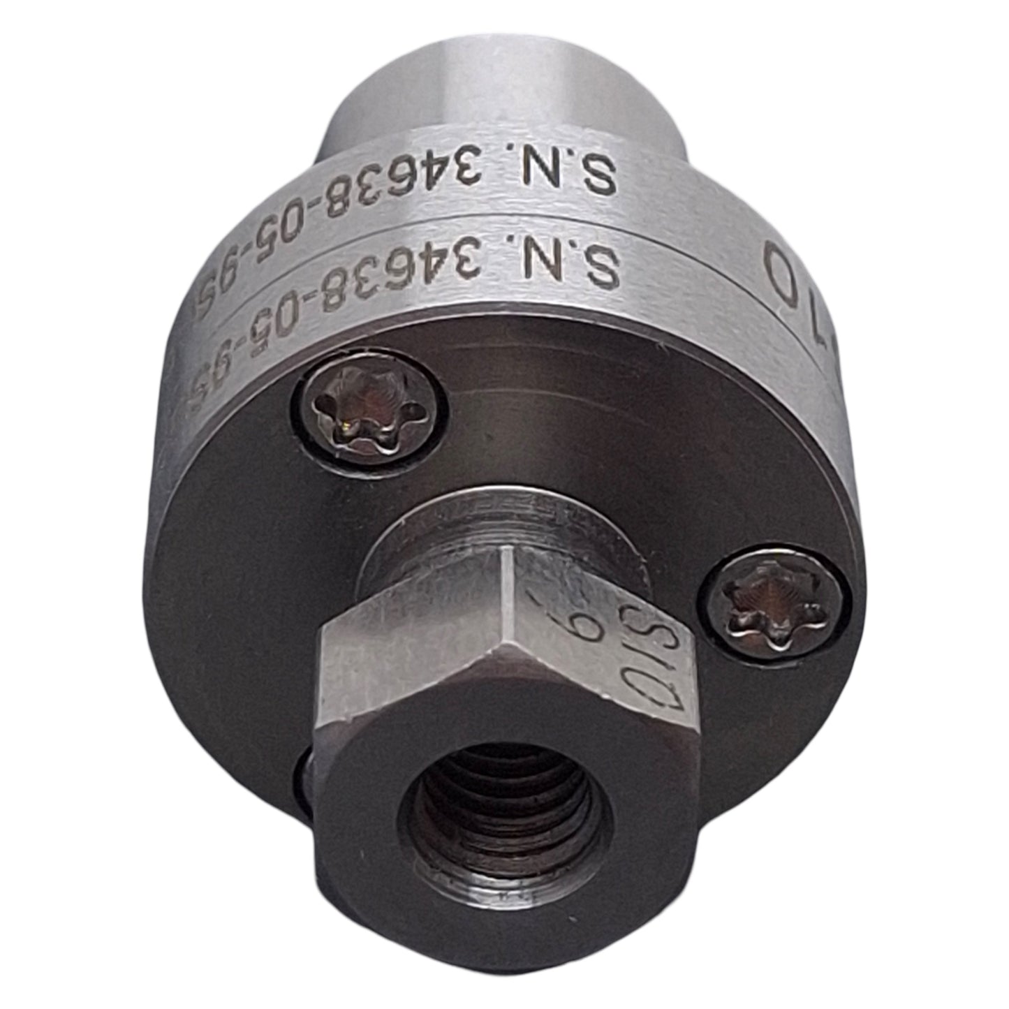 Used Enersol S10 Male Reference Connector, Female Luer Leak Testing Assembly/Screwing