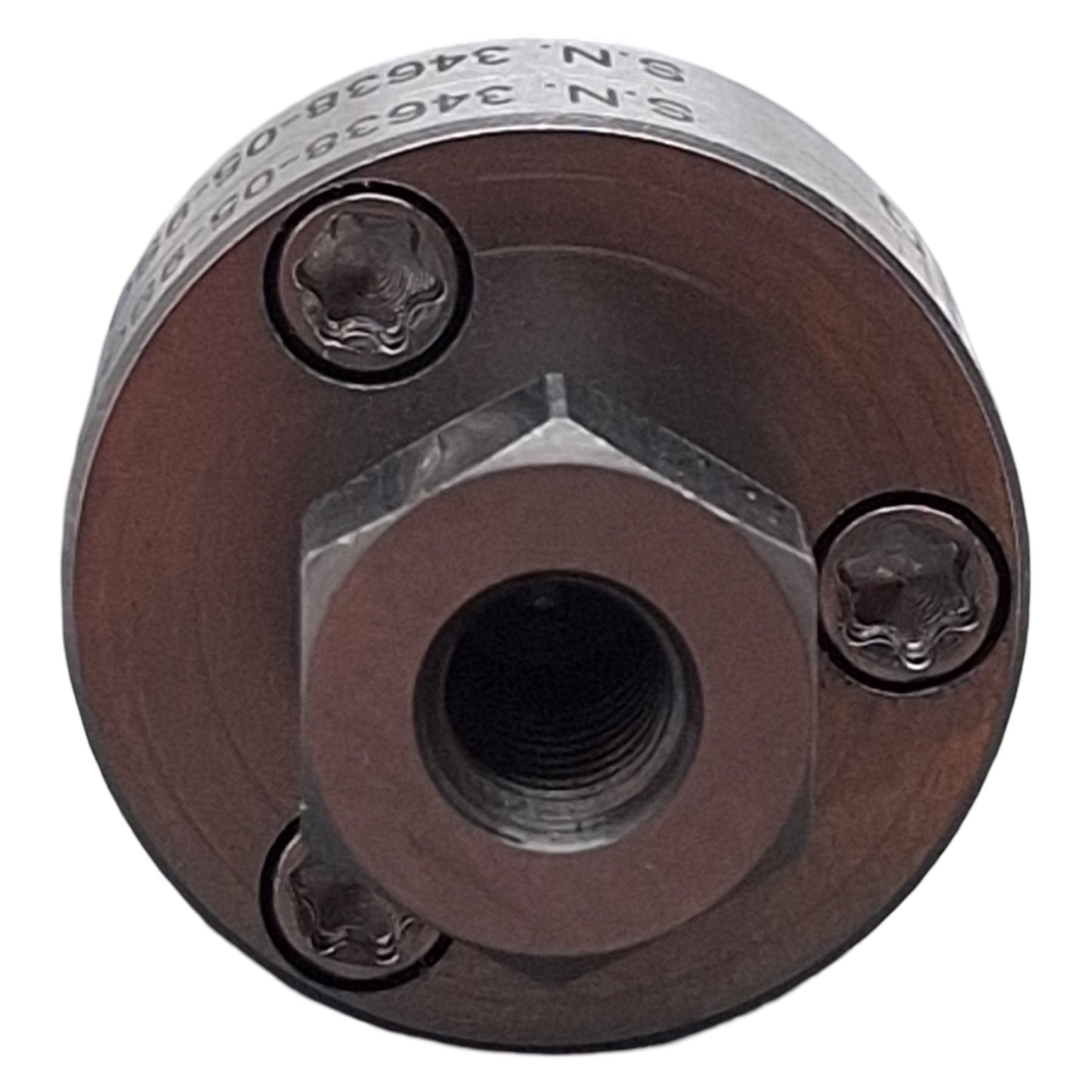 Used Enersol S10 Male Reference Connector, Female Luer Leak Testing Assembly/Screwing