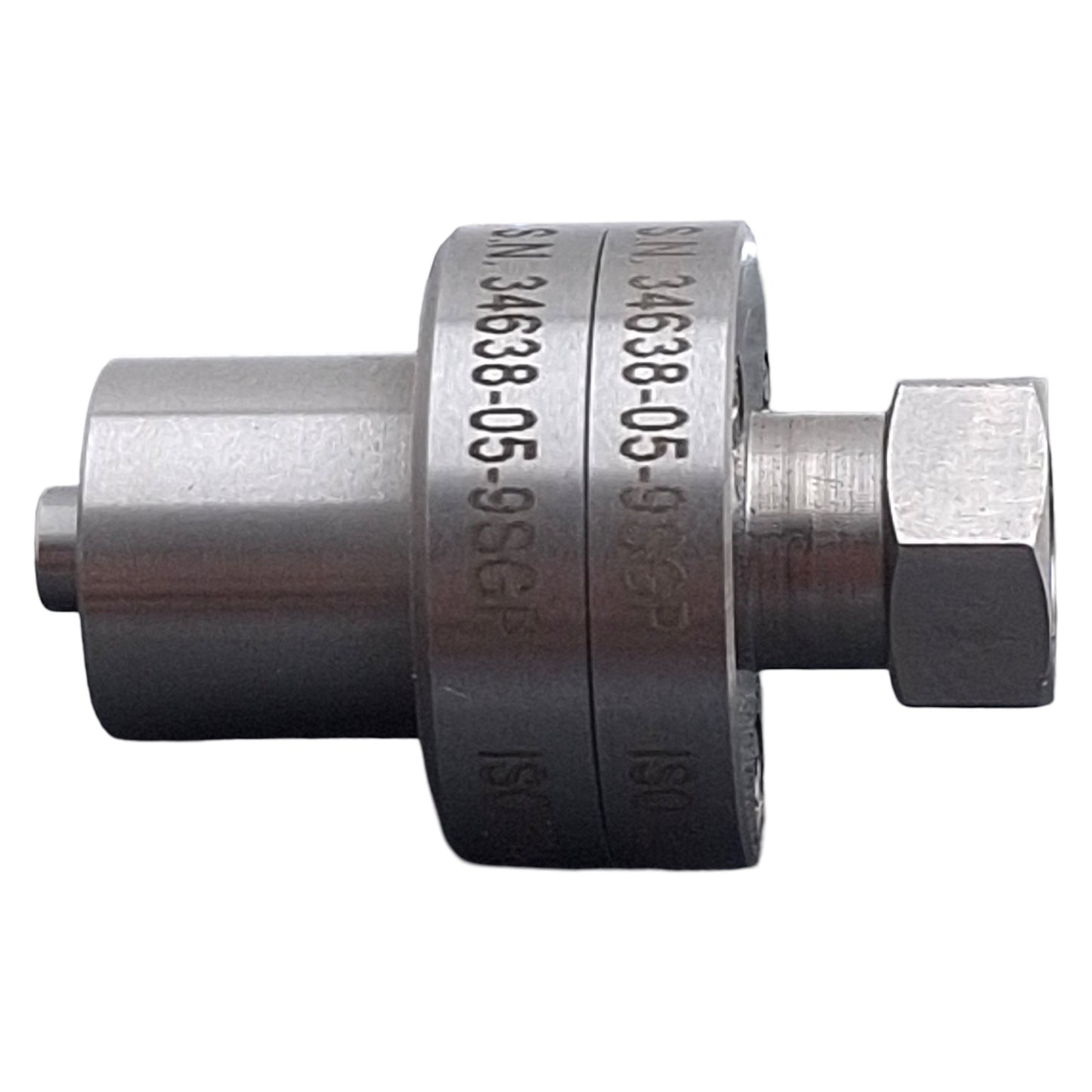 Used Enersol S10 Male Reference Connector, Female Luer Leak Testing Assembly/Screwing