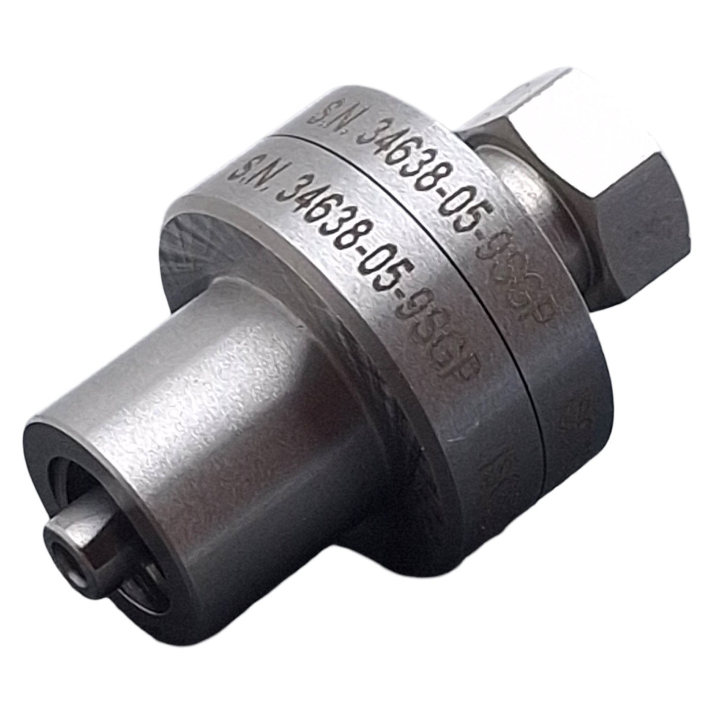 Used Enersol S10 Male Reference Connector, Female Luer Leak Testing Assembly/Screwing