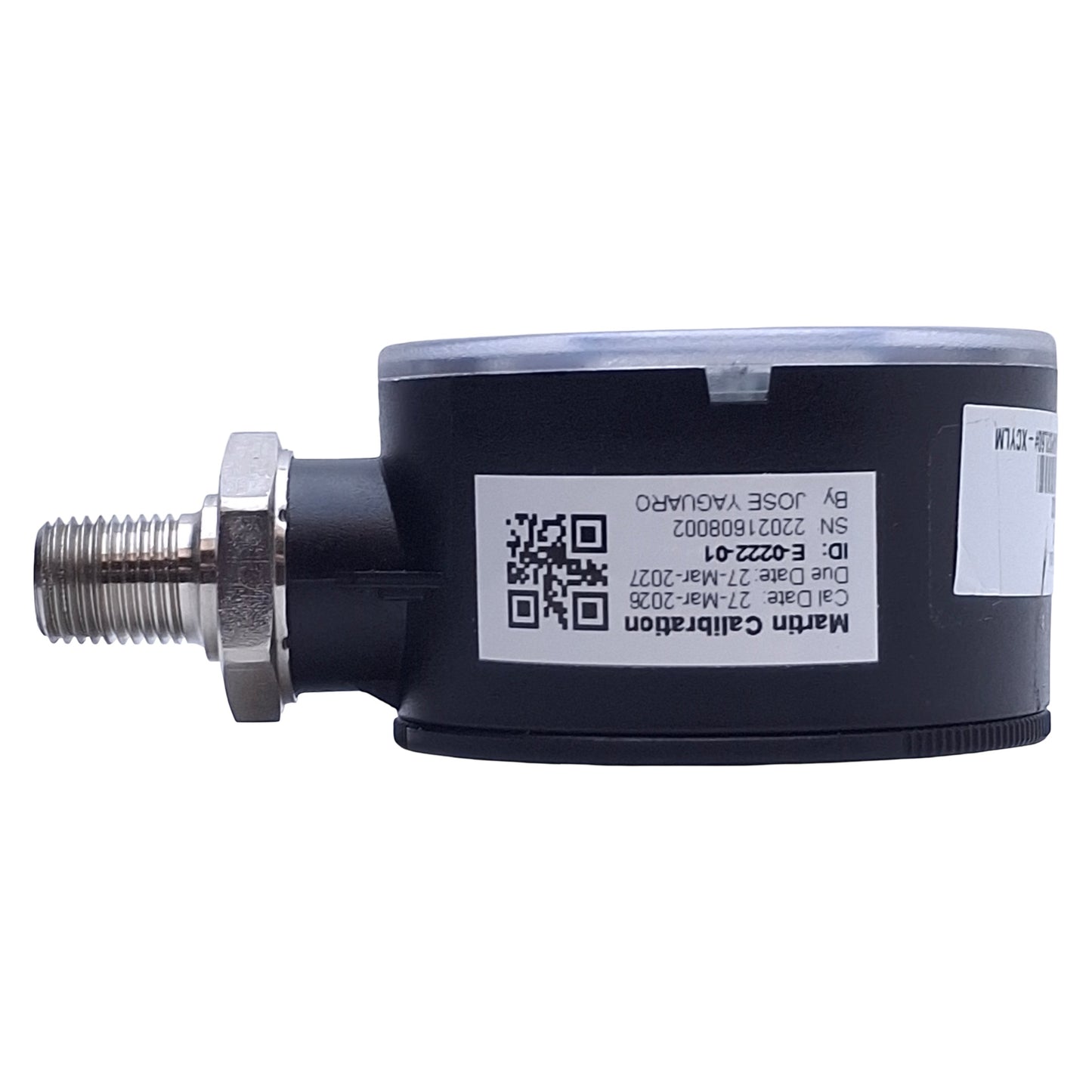 Used Ashcroft DG2531L0NAM02L60#-XCYLM Digital Pressure Gauge, 0-60psi Range, 1/4 NPT