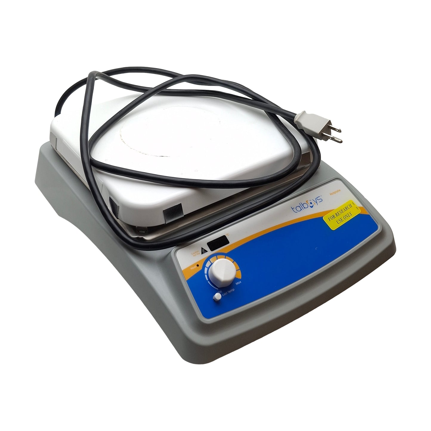 Used Tallboys 984TA0CHPUSA Digital Hotplate +5°C to 500°C, 10in x 10in Ceramic 120VAC