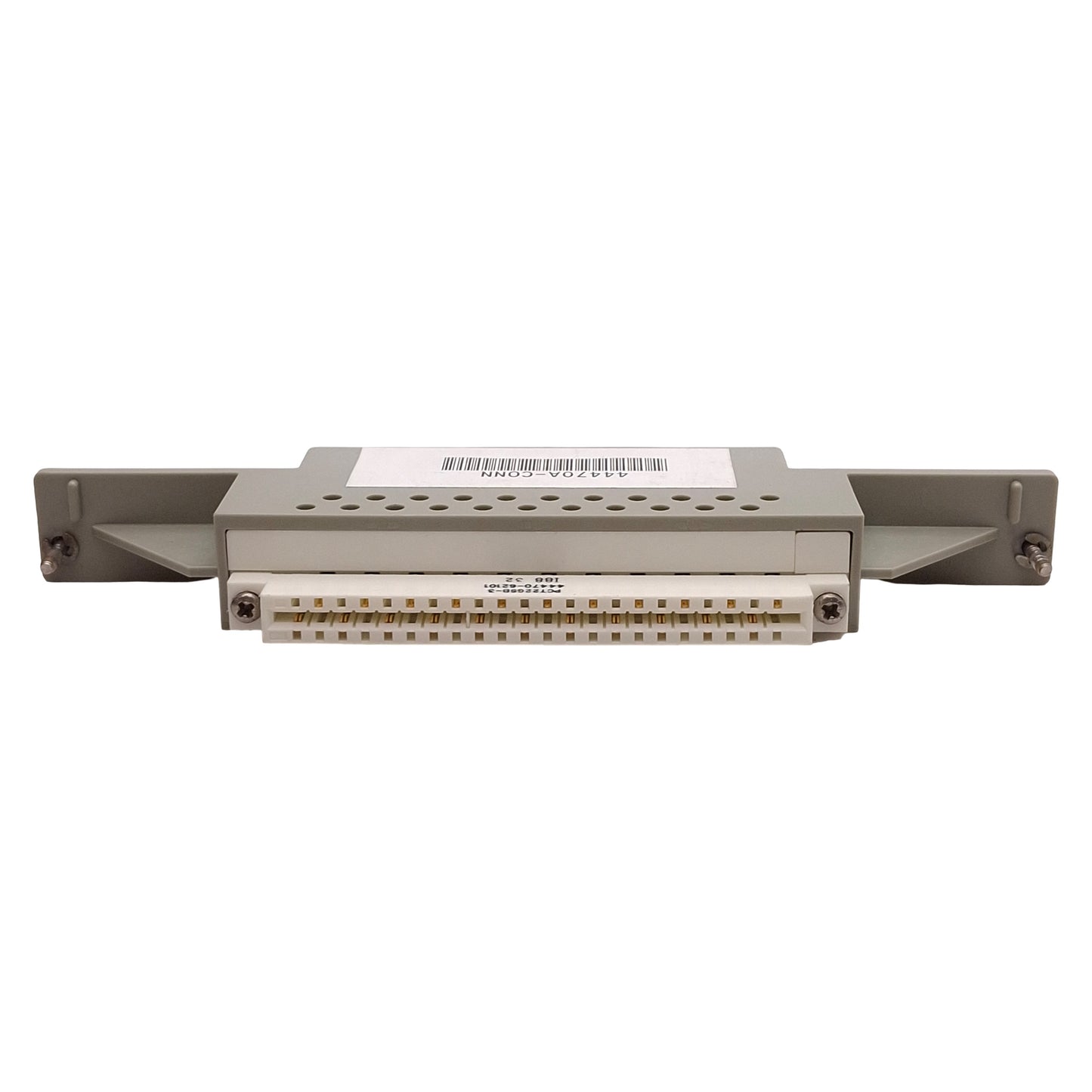 Used HP 44470A-CONN Connection Terminal Block For 44470A 10-Channel Relay Multiplexer