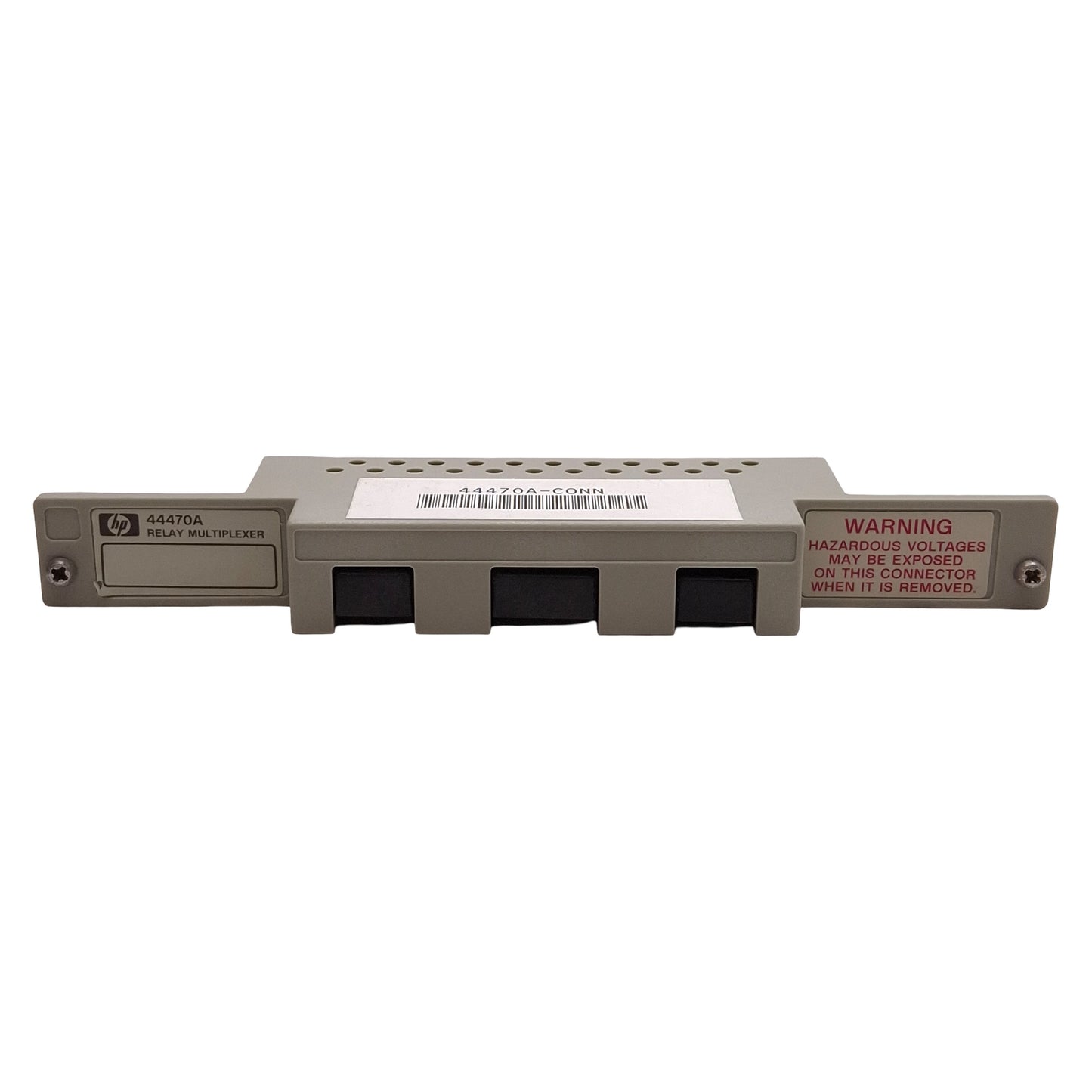 Used HP 44470A-CONN Connection Terminal Block For 44470A 10-Channel Relay Multiplexer