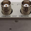 Used HP 44472A Dual 1x4 VHF Multiplexer Switch, DC to 300MHz, 50Ω, (10x) BNC