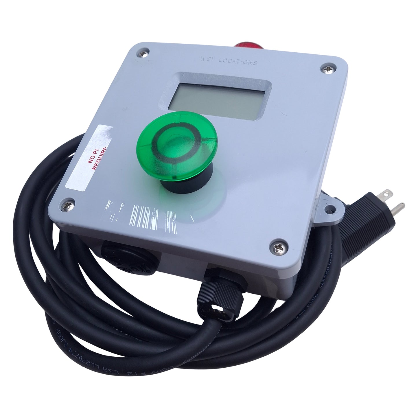 Used Gizmo Engineering T5 Production Timer 120VAC 15A, 103dB, 5x5in, 18mm Digit