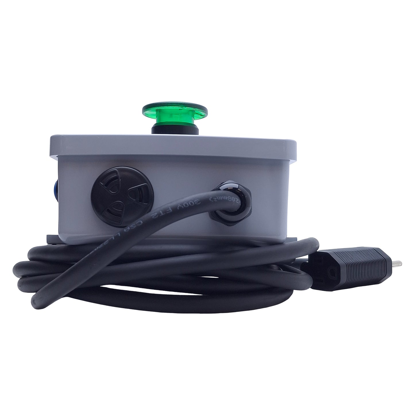 Used Gizmo Engineering T5 Production Timer 120VAC 15A, 103dB, 5x5in, 18mm Digit