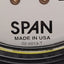 Used Span 02-0013-T Pressure Gauge, ø2-1/2in Dial, 0-200psi, 1/4in NPT Male
