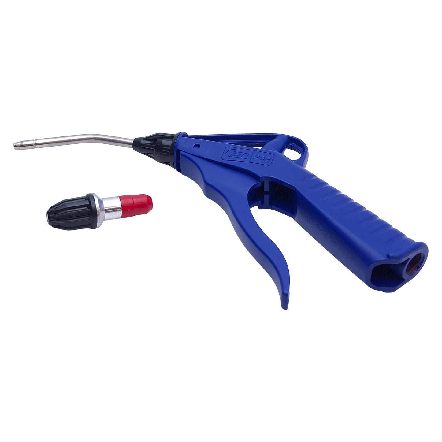 Used CEJN 208 Blow Gun w/ Silencer Nozzle, 16bar Max, 370l/m Flow, 1/4 Rc Connection