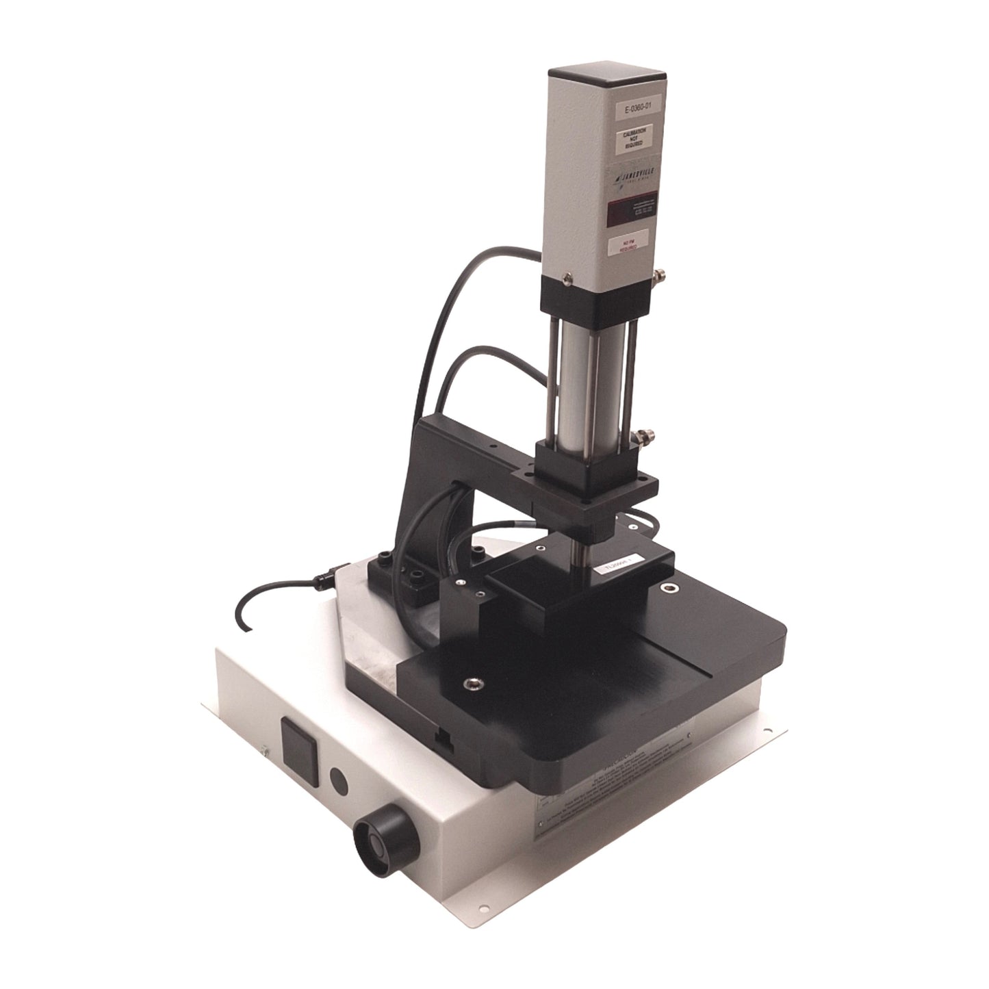 New – Open box Janesville A-1019 Precision Pneumatic Press, 3in Stroke, 152lb Cap, *See Desc*