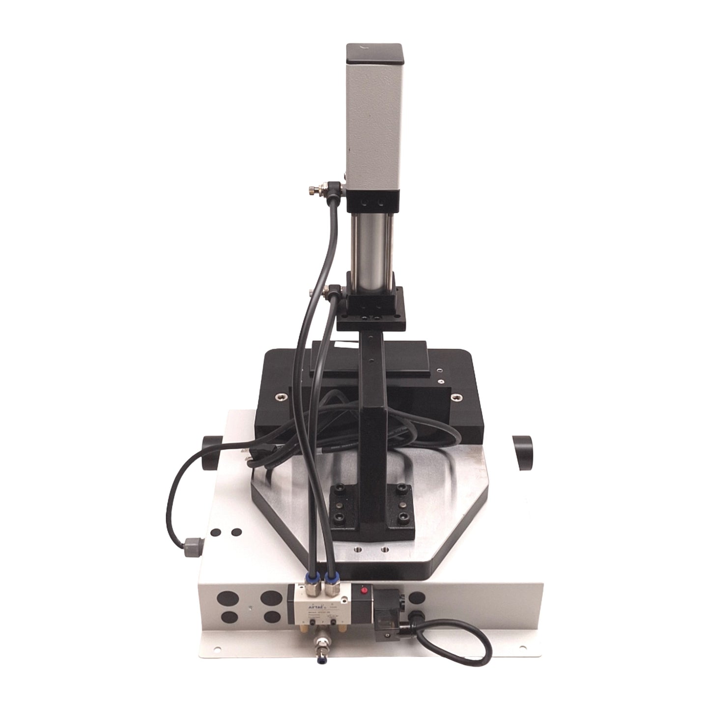 New – Open box Janesville A-1019 Precision Pneumatic Press, 3in Stroke, 152lb Cap, *See Desc*