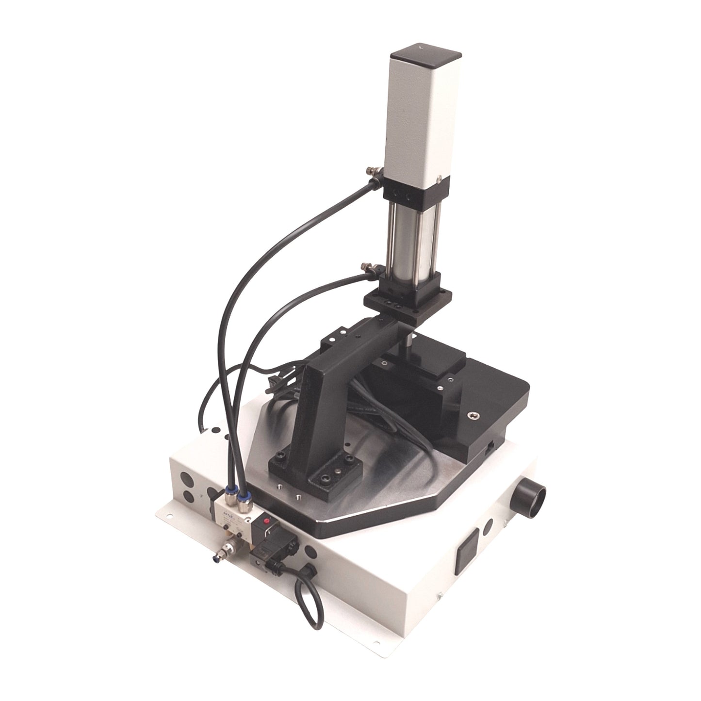 New – Open box Janesville A-1019 Precision Pneumatic Press, 3in Stroke, 152lb Cap, *See Desc*