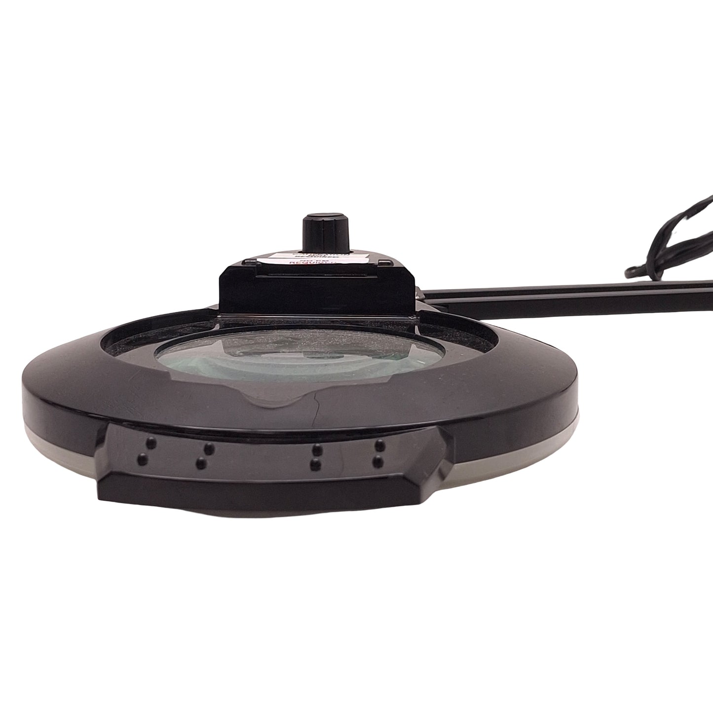 Used NUEYiO NU-JDK-H LED Magnifier w/Dimmable Light, 10x, 110-240VAC, ø4.2in Lens